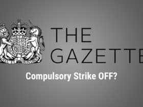 first gazette notice for compulsory strike off
