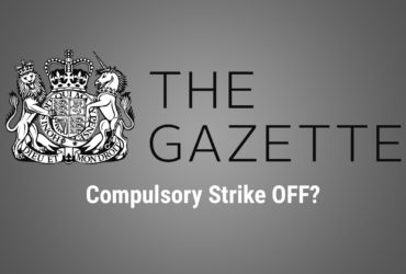 first gazette notice for compulsory strike off